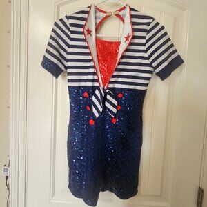 Patriotic dance costume